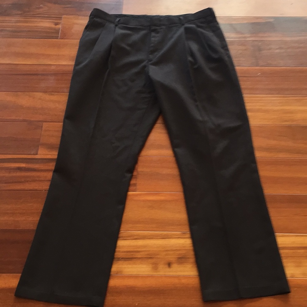 TWINHILL BROWN PLEATED DRESS PANTS SZ 37